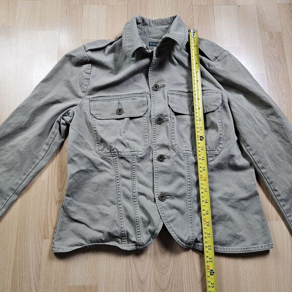 LAUREN JEANS CO. RALPH LAUREN‎ Jacket Womens Large DENIM LIGHT GREEN Western - Picture 5 of 10